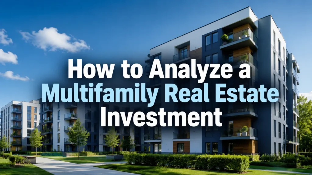 How To Analyze A Multifamily Real Estate Investment