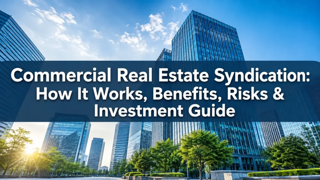Commercial Real Estate Syndication: How It Works, Benefits, Risks & Investment Guide